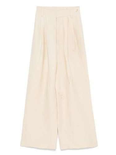 Pantalon à détails plissés - Uma Wang - Modalova
