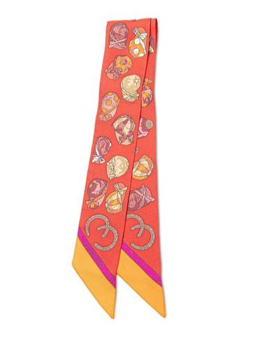 Foulard Jockey Equestrian Hat Twilly en soie 20e siècle - Hermès Pre-Owned - Modalova