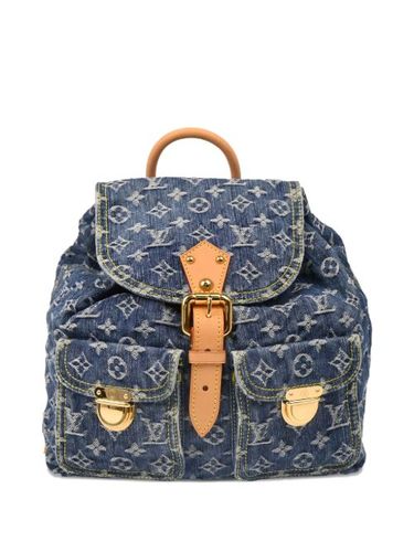 Sac à dos en jean à motif monogrammé (2006) - Louis Vuitton Pre-Owned - Modalova