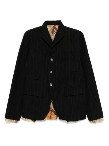 CHIAHUNG SU veste à rayures - Noir - CHIAHUNG SU - Modalova
