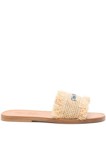 Claquettes à logo brodé - DSQUARED2 - Modalova