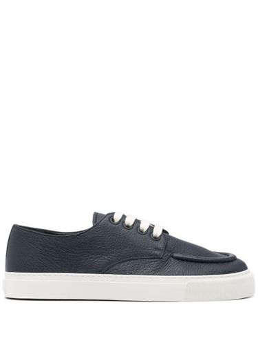 Baskets en cuir à logo embossé - Prada - Modalova