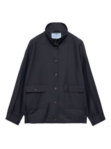 Prada veste en mohair - Bleu - Prada - Modalova