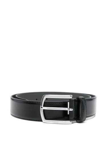 Ceinture à boucle griffée - BOSS - Modalova