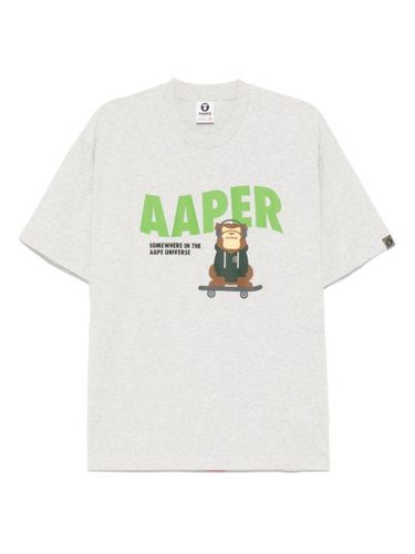 T-shirt à imprimé graphique - AAPE BY *A BATHING APE® - Modalova