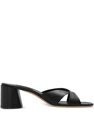 Casadei mules en cuir 70 mm - Noir - Casadei - Modalova