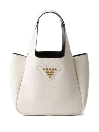Mini sac à main en cuir - Prada - Modalova
