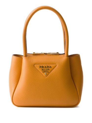 Mini sac à main en cuir - Prada - Modalova
