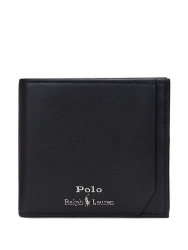 Portefeuille médium en cuir - Polo Ralph Lauren - Modalova