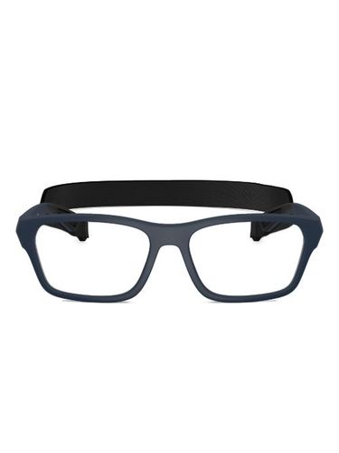 Lunettes à monture rectangulaire - Prada Linea Rossa - Modalova