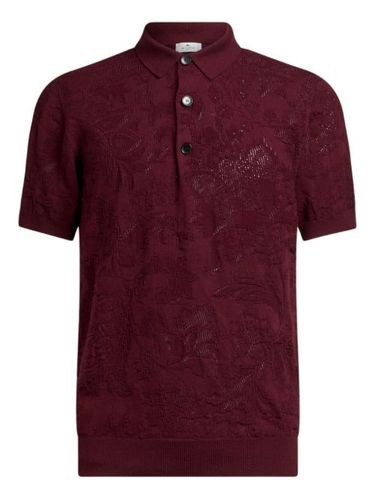 ETRO polo en coton - Rouge - ETRO - Modalova