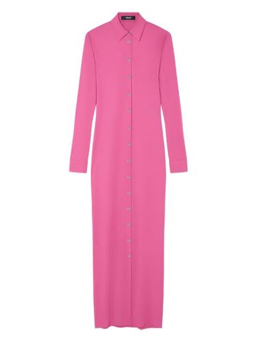 Robe-chemise à coupe longue - Versace - Modalova