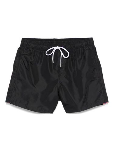 Short de bain à détails de rayures - Sundek - Modalova