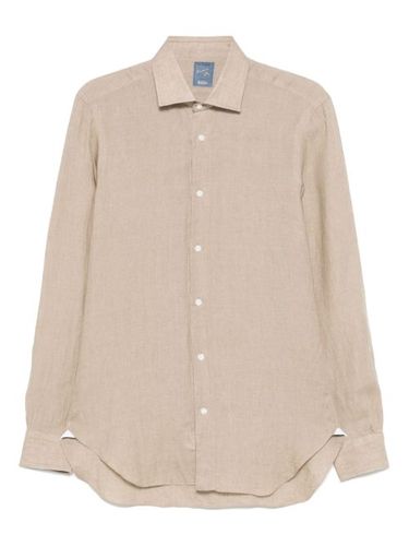 Barba chemise en lin - Marron - Barba - Modalova
