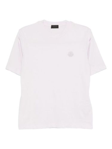 T-shirt à patch logo - Moncler - Modalova