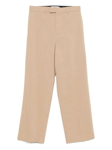 Pantalon à étiquette logo - MSGM - Modalova