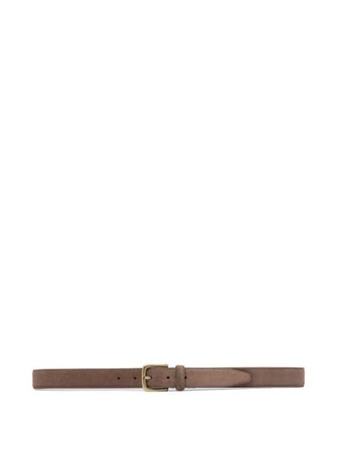 Ceinture fine en daim - Officine Creative - Modalova