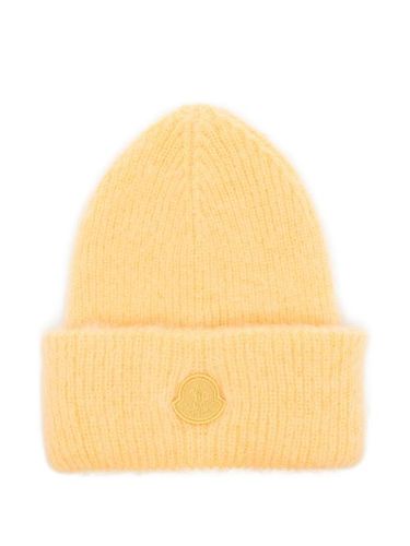 Bonnet à patch logo - Moncler - Modalova