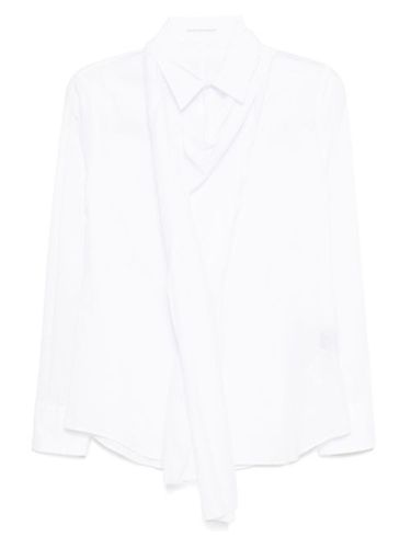 Chemise à détail de foulard - Yohji Yamamoto - Modalova