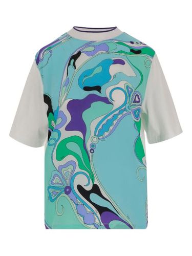 T-shirt à imprimé Orchidée - PUCCI - Modalova
