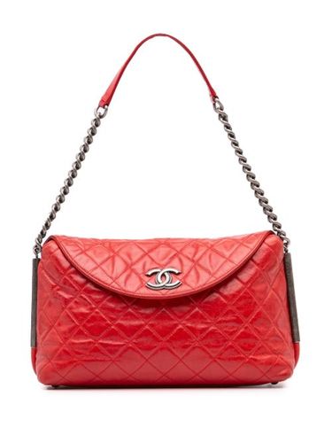 Sac porté épaule Stitch It Fold Over Flap (2013-2014) - CHANEL Pre-Owned - Modalova