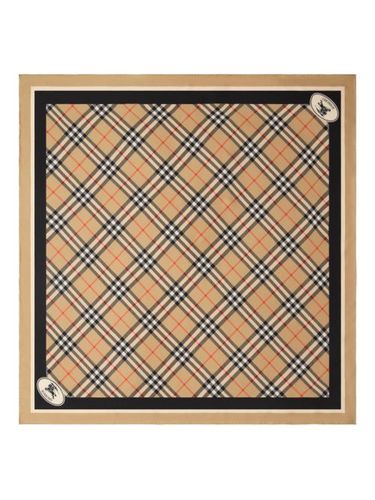 Écharpe à carreaux - Burberry - Modalova
