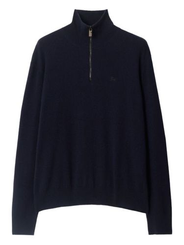 Burberry pull à col montant - Bleu - Burberry - Modalova