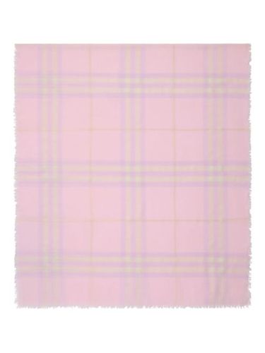 Écharpe en laine à carreaux - Burberry - Modalova