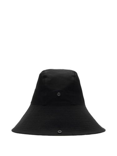 Chapeau en gabardine à bord à carreaux - Burberry - Modalova