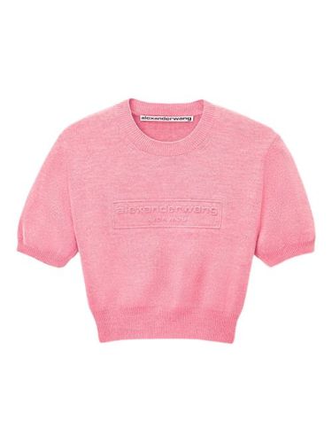 Haut à logo embossé - Alexander Wang - Modalova