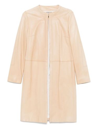 Manteau en cuir pre-owned (années 2000) - A.N.G.E.L.O. Vintage Cult - Modalova