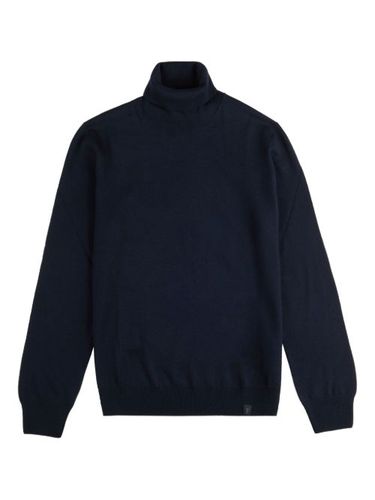 Fay pull en laine vierge - Bleu - Fay - Modalova