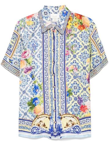Chemise à boutonnière sur le devant - Camilla - Modalova