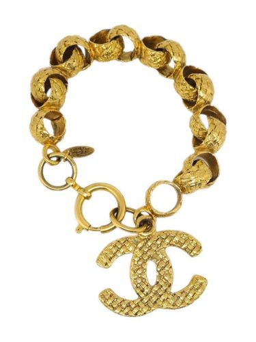 Bracelet à logo CC (années 1990-2000) - CHANEL Pre-Owned - Modalova
