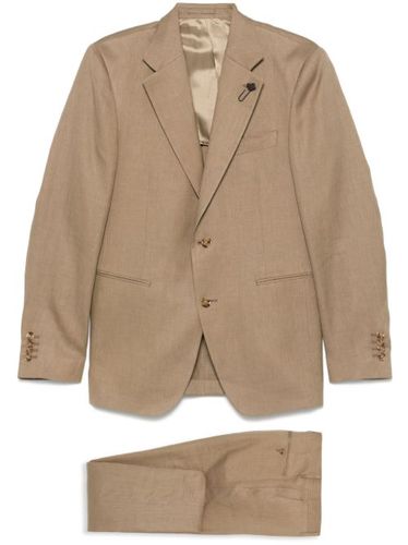 Costume à détail de broche - Lardini - Modalova
