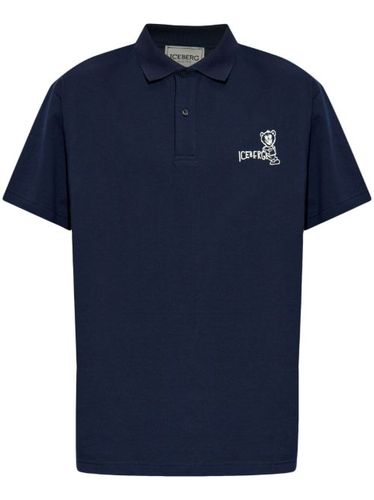 Iceberg polo en coton - Bleu - Iceberg - Modalova