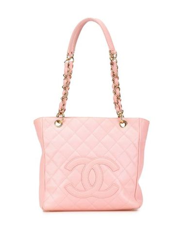 Sac porté épaule Petite Shopping en cuir Caviar (2004-2005) - CHANEL Pre-Owned - Modalova