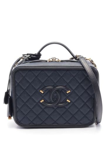 Sac à main à logo CC (2017-2018) - CHANEL Pre-Owned - Modalova