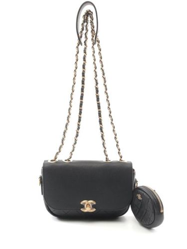 Sac porté épaule matelassé (2019) - CHANEL Pre-Owned - Modalova