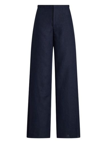 Pantalon en lin à coupe droite - Ralph Lauren Collection - Modalova