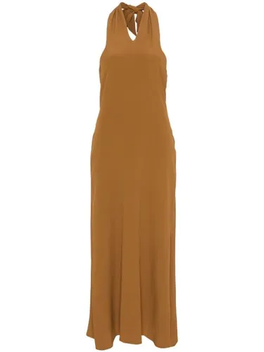 Robe à plastron plissé - Federica Tosi - Modalova