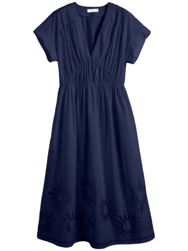 Robe mi-longue à broderie anglaise - Chinti & Parker - Modalova