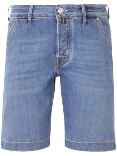 Short en jean à coupe droite - Jacob Cohën - Modalova