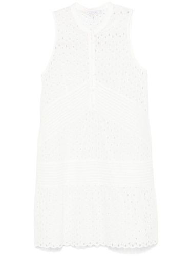 Robe courte à broderie anglaise - Patrizia Pepe - Modalova