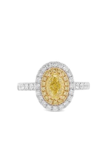 Bague en or blanc 18ct pavée de diamants - HYT Jewelry - Modalova