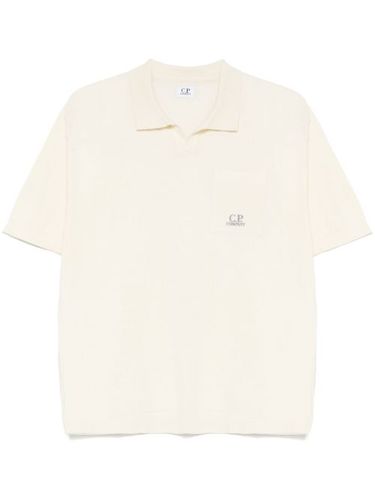 T-shirt à logo brodé - C.P. Company - Modalova