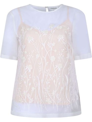 P.A.R.O.S.H. blouse Akila - Blanc - P.A.R.O.S.H. - Modalova