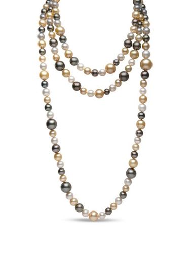 Collier à perles Duchess en jaune 18ct - Yoko London - Modalova