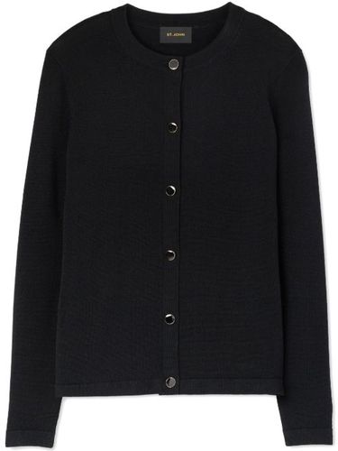 St. John cardigan en maille - Noir - St. John - Modalova