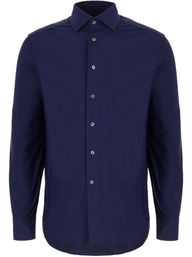 Corneliani chemise en coton - Bleu - Corneliani - Modalova